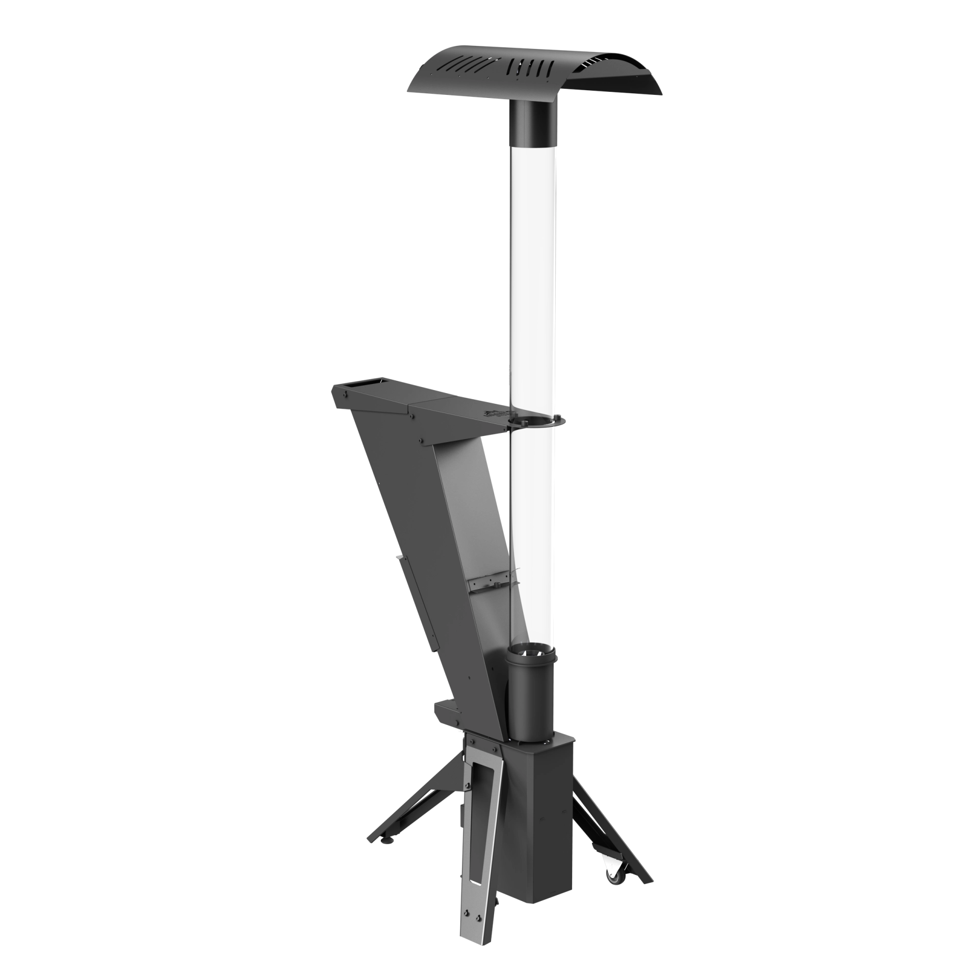 Dıamond Z Manuel Dış Mekan Roket Tipi Camlı Pelet Soba